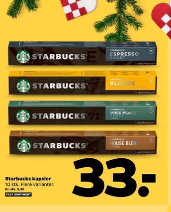 Starbucks kapsler
