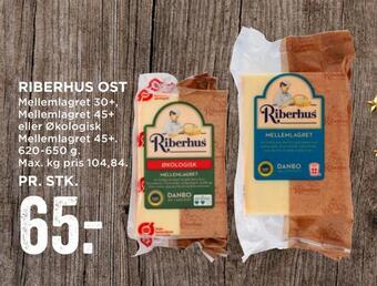 MENY Riberhus ost tilbud