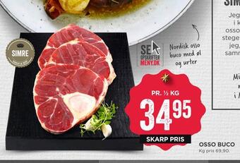 MENY Osso buco tilbud