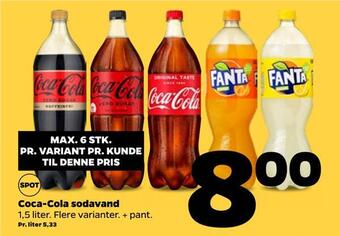 Netto Coca-cola sodavand tilbud