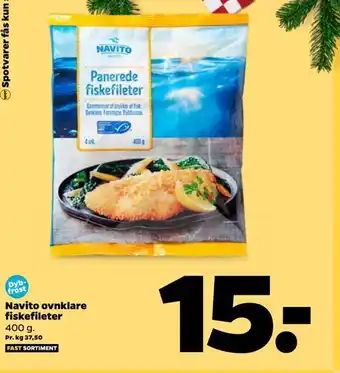 Netto Navito fiskefileter ovnklare tilbud