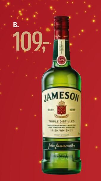 Jameson irish whiskey