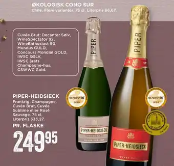 MENY Piper-heidsieck tilbud