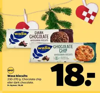 Netto Wasa biscuits tilbud