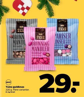 Netto Toms guldknas tilbud