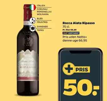 Netto Rocca alata ripasso tilbud