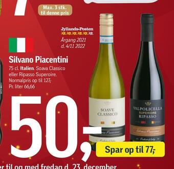 Føtex Silvano piacentini tilbud