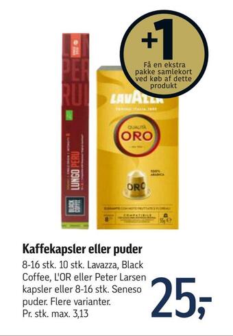 Føtex Kaffekapsler eller puder tilbud