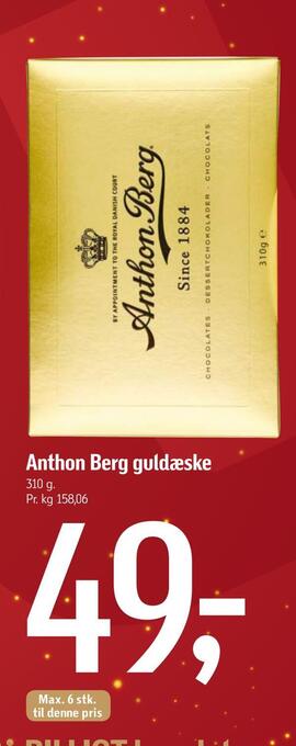 Anthon berg guldæske