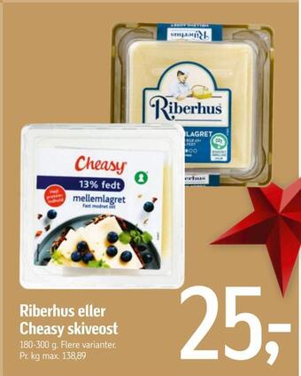 Føtex Riberhus eller cheasy skiveost tilbud