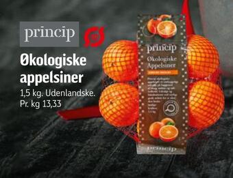 Føtex Økologiske appelsiner tilbud