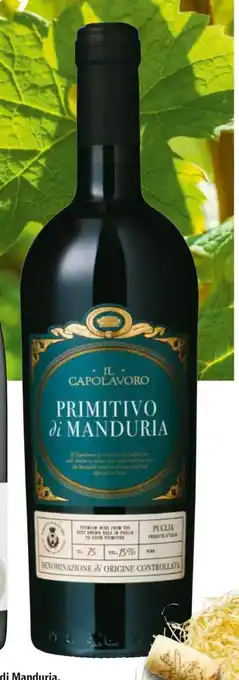 Føtex Capolavoro primitivo di manduria tilbud