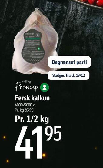 Føtex Fersk kalkun tilbud