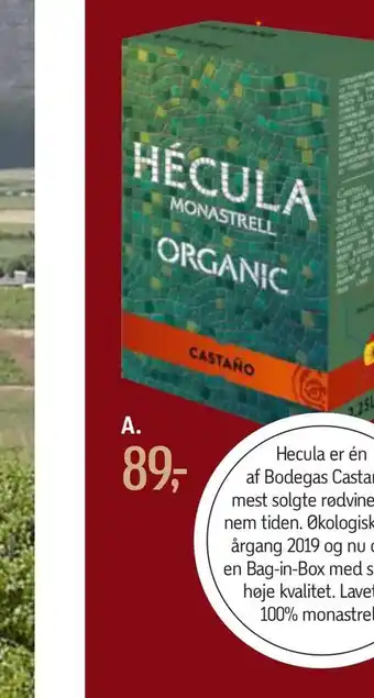 Føtex Hecula organic bag-in-box tilbud