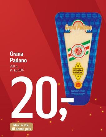 Føtex Grana padano tilbud