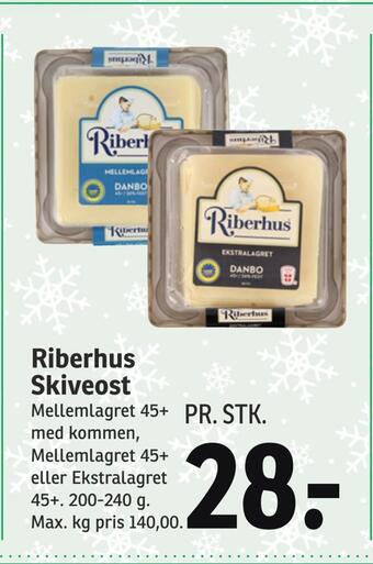 SPAR Riberhus skiveost tilbud