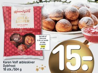 REMA 1000 Karen volf æbleskiver tilbud