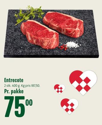 Min Købmand Entrecote tilbud