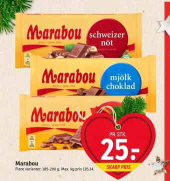 SPAR Marabou tilbud