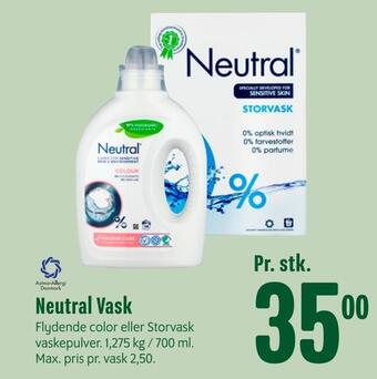 Min Købmand Neutral vask tilbud