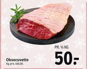 SPAR Oksecuvette tilbud