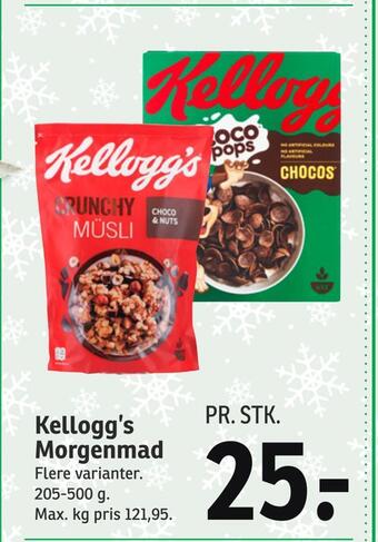 SPAR Kellogg's morgenmad tilbud