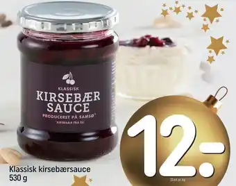 Klassisk kirsebærsauce