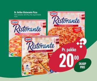 Min Købmand Dr. oetker ristorante pizza tilbud