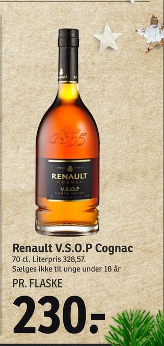Renault v.s.o.p cognac