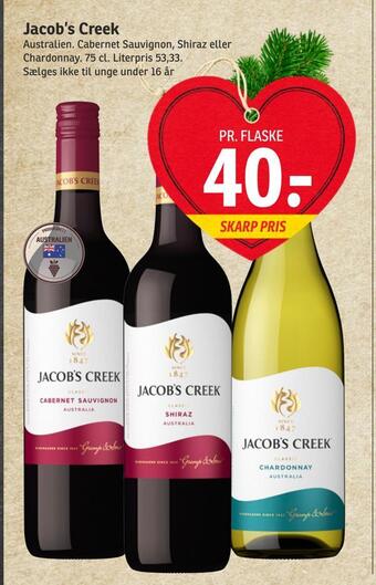 SPAR Jacob's creek tilbud