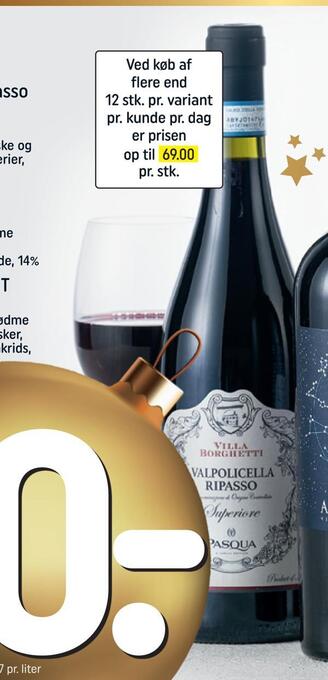REMA 1000 Pasqua valpolicella ripasso superiore doc italien, 75 cl tilbud