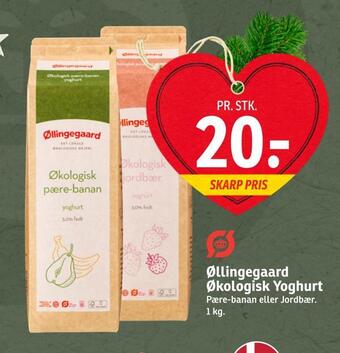 SPAR Øllingegaard økologisk yoghurt tilbud