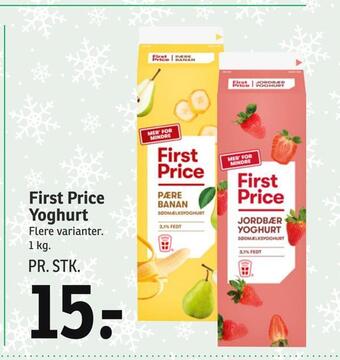 SPAR First price yoghurt tilbud