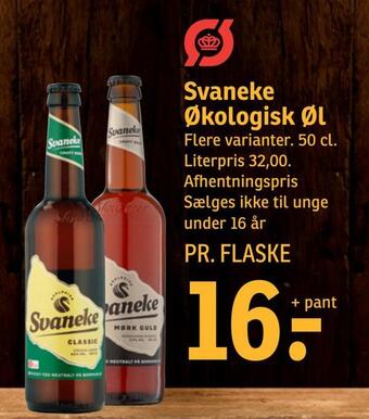 SPAR Svaneke økologisk øl tilbud