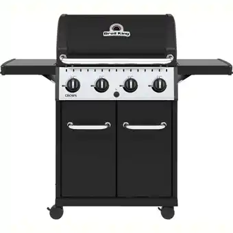 Silvan Broil king, crown 420, gasgrill, 4 brændere tilbud