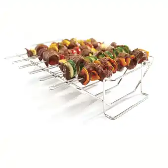 Silvan Broil king, grillspydholder med 6 spyd tilbud