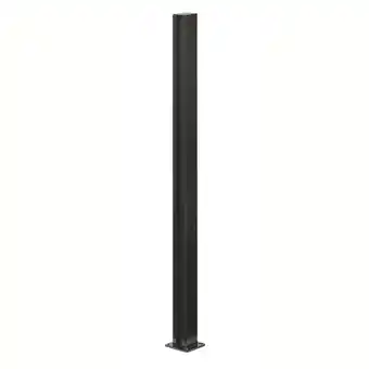 Silvan Smart fence, hegnsstolpe, sort, 95 cm tilbud