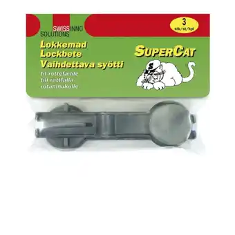 Swissinno, lokkemad t. rottefælde, super-cat, 3 stk.