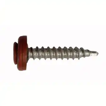 Silvan Plannja, træskrue, ø4,8x35 mm, 100 stk., rødbrun tilbud
