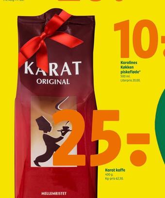 Coop 365 Karat kaffe tilbud