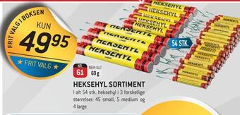 Thansen Heksehyl sortiment tilbud