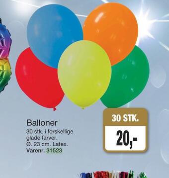 Harald Nyborg Balloner tilbud