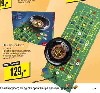 Harald Nyborg Deluxe roulette tilbud