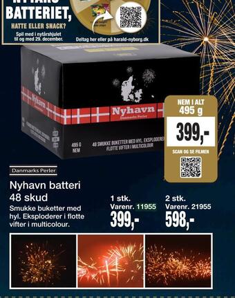 Harald Nyborg Nyhavn batteri 48 skud tilbud