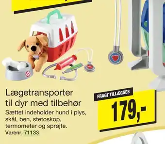 Harald Nyborg Lægetransporter til dyr med tilbehør tilbud
