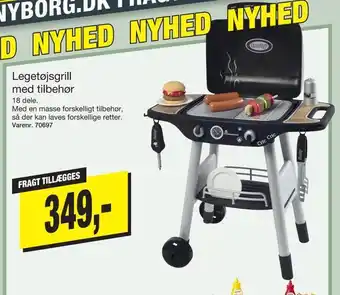 Harald Nyborg Legetøjsgrill med tilbehør tilbud