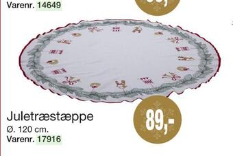 Juletræstæppe