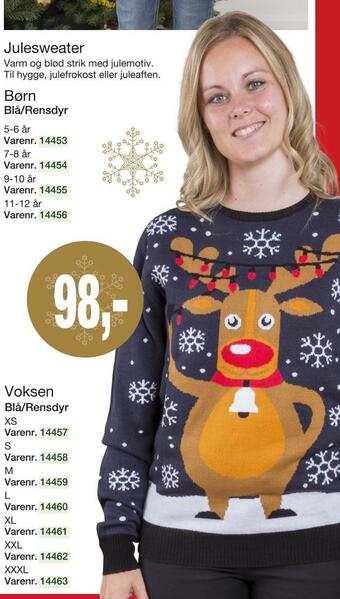 Harald Nyborg Julesweater tilbud
