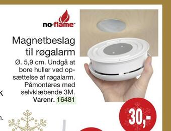 Harald Nyborg Magnetbeslag til røgalarm tilbud