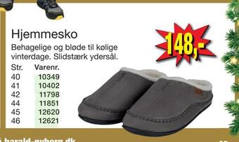 Harald Nyborg Hjemmesko tilbud